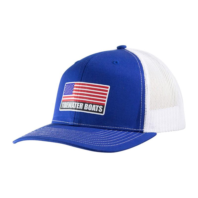 Tidewater Richardson 112 Patch Hat - Royal/White