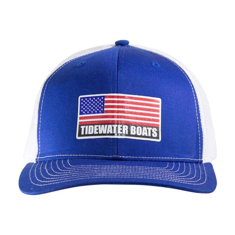 Tidewater Richardson 112 Patch Hat - Royal/White