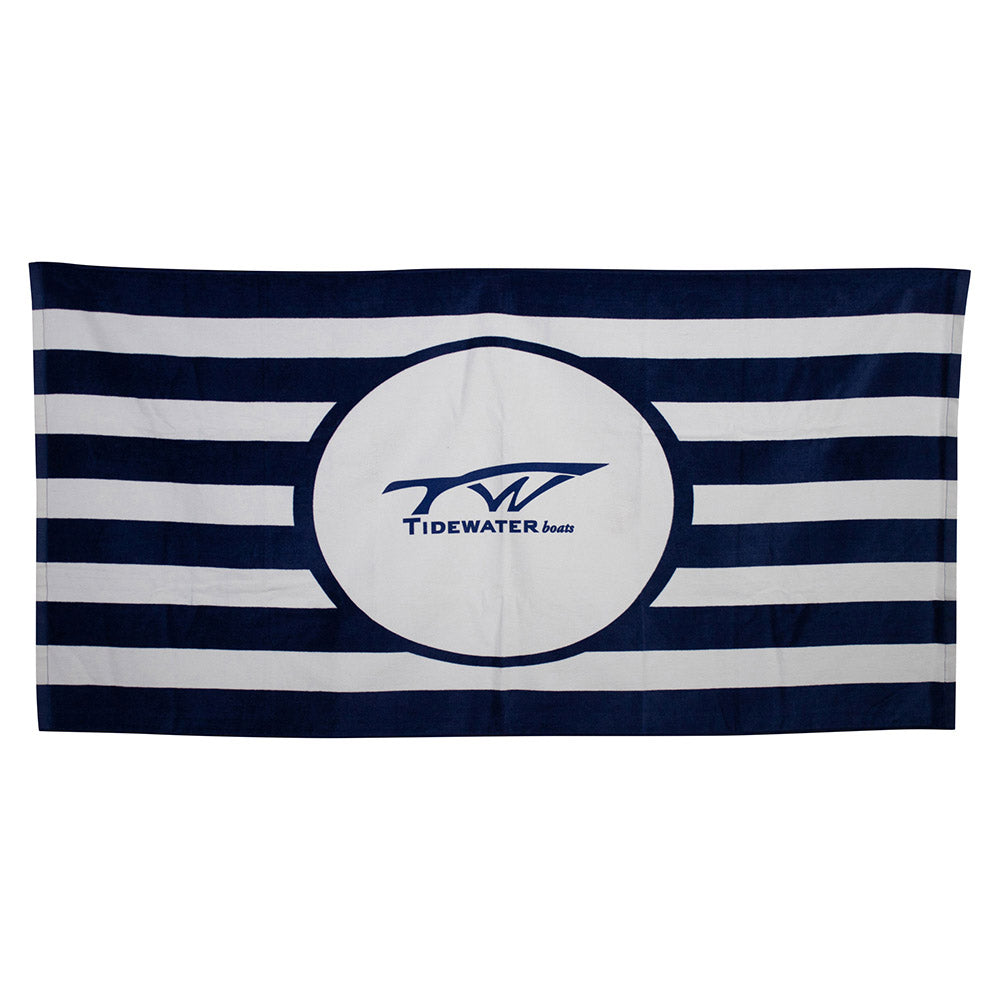 Tidewater Striped Beach Towel