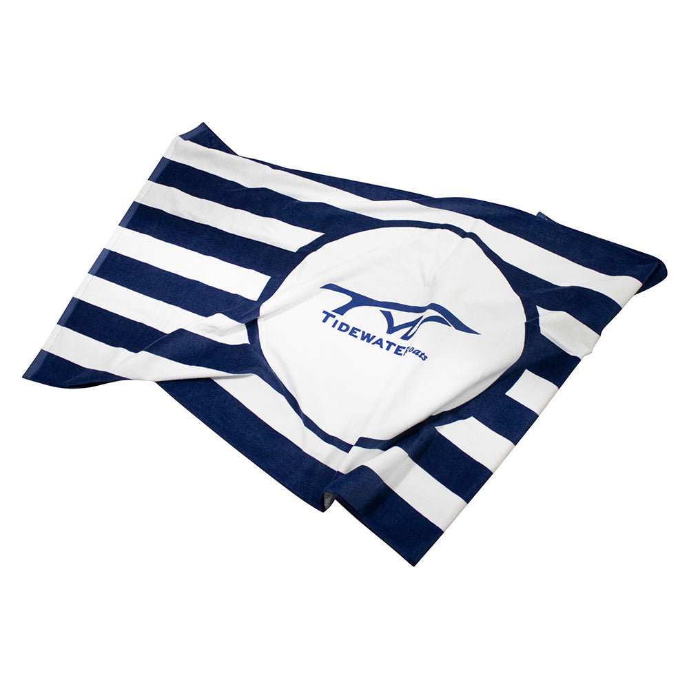 Tidewater Striped Beach Towel
