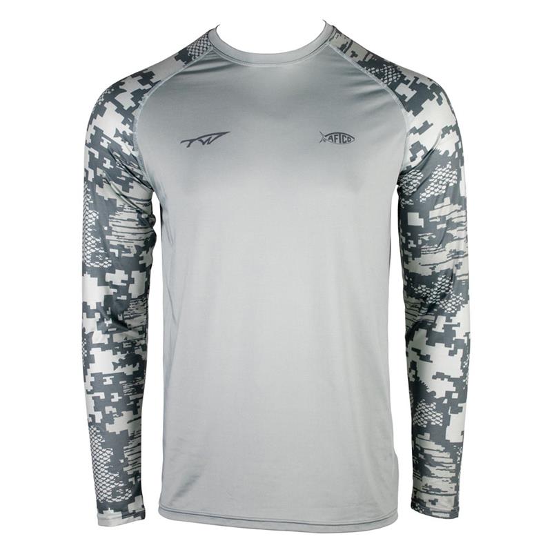 Camisa De Pesca Aftco De Manga Larga De Secado Rápido Sun Camisa De Pesca Aftco De Manga Larga De Secado Rápido Sun