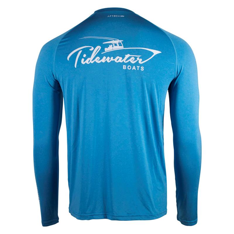 Tidewater AFTCO Samurai Long Sleeve - Vivid Blue