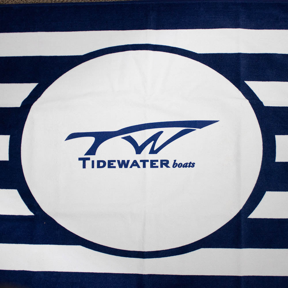 Tidewater Striped Beach Towel