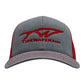 Tidewater Richardson 112 Hat - Heather Grey/Red