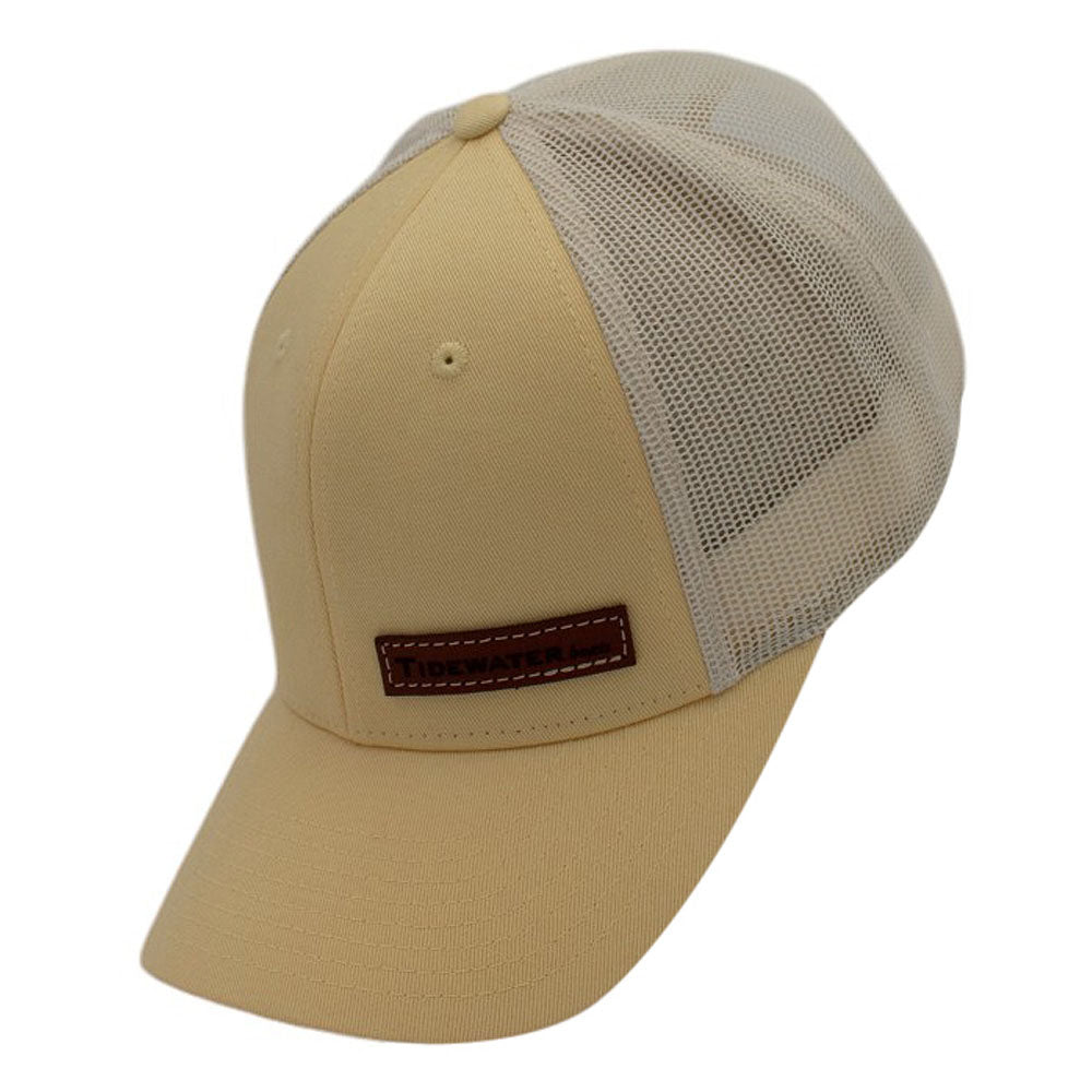 Tidewater Richardson 115 Leather Patch Hat - Banana Birch