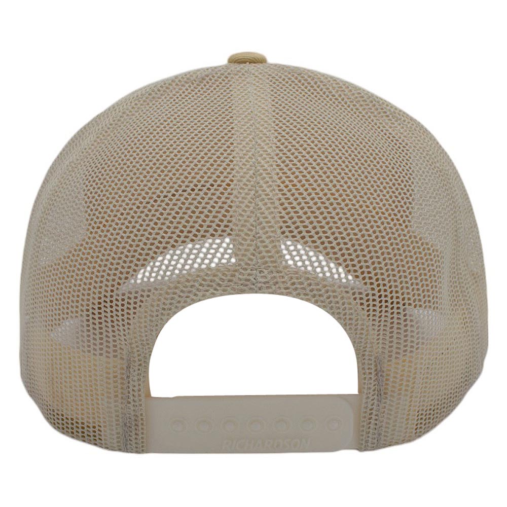 Tidewater Richardson 115 Leather Patch Hat - Banana Birch