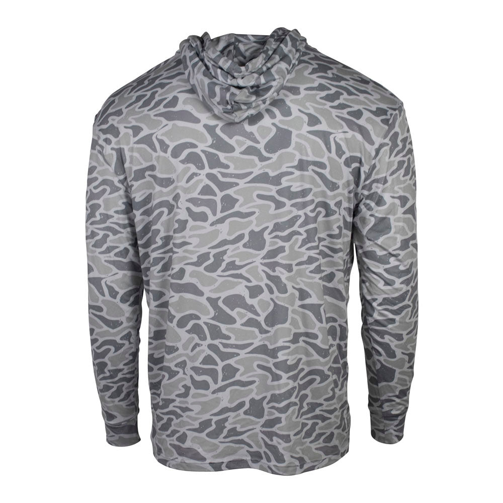 Tidewater Burlebo Performance Hoodie - White Camo