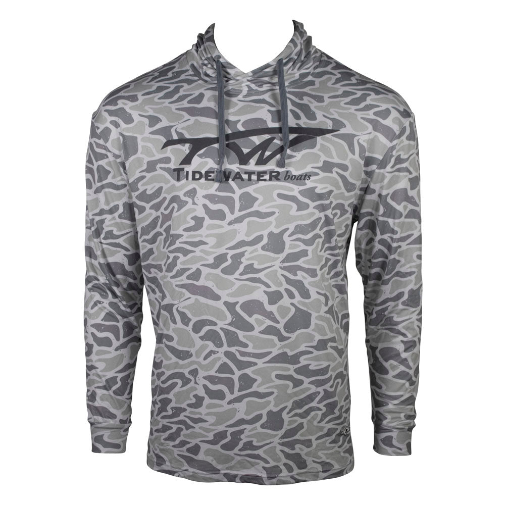 Tidewater Burlebo Performance Hoodie - White Camo