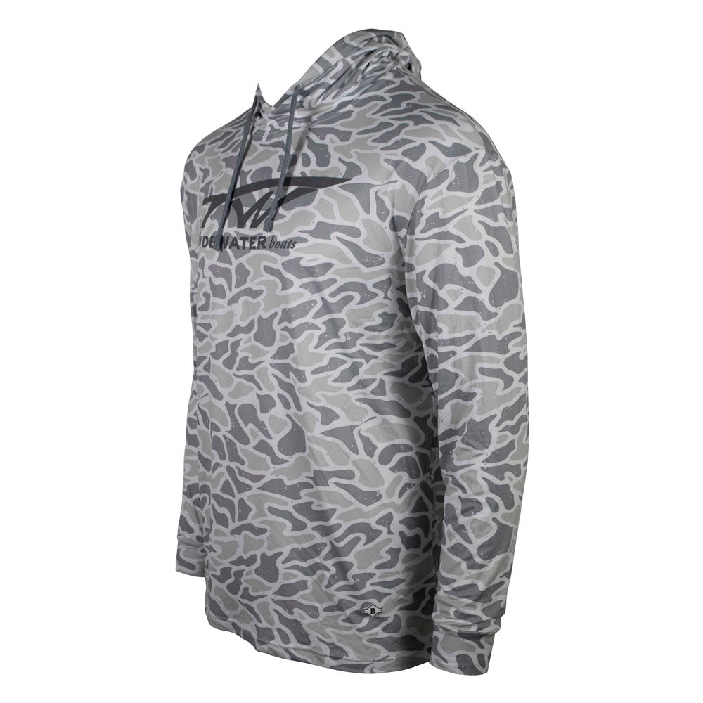 Tidewater Burlebo Performance Hoodie - White Camo