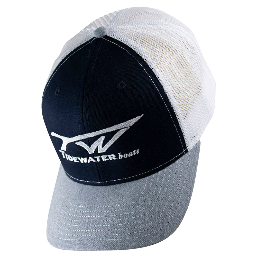 Tidewater Richardson Tri-Color Hat - Navy/White
