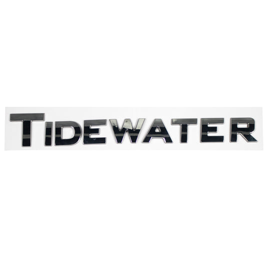 Tidewater Boat Decal
