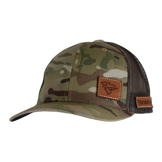 Tidewater Leather Patch Hat - Camo