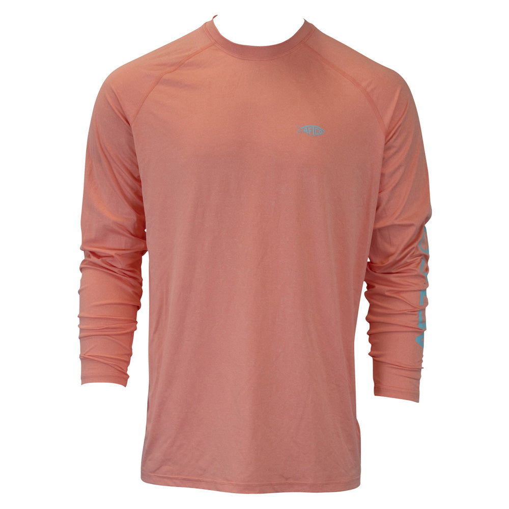 AFTCO Samurai 2 Performance Long Sleeve Shirt - Olive Heather - XL - UV  Protection - High Quality - Affordable Prices